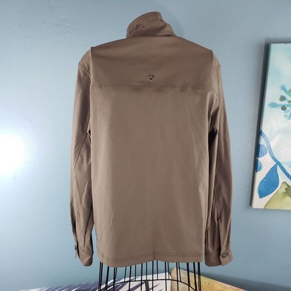 Prana women's green nylon blend outdoor jacket sz small - Picture 8 of 12